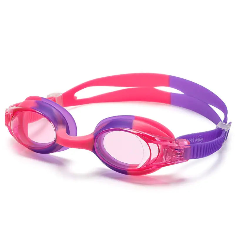 2026 Kids Swimming Goggles Professional Anti-fog Eye protection Uv-protection With Nose Cover for Kids Swimming Goggles