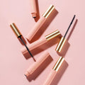 10ml Matt Pink Mascara Eyelash Cream Vial Case Serum Container Empty Mascara Wand Tubes with Brush