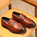 2022 Dropshipping Wholesale Luxury Men's Oxford Dress Shoes Custom Genuine Leather Pointed Toe Slip-On Closure for Autumn/Winter