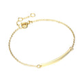 316L Stainless Steel Curved 30*2 mm Blank Long bar Bracelet for Women