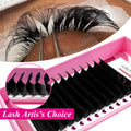 Abonnie Luxury Lash Extensions 17mm .07 .18 d Curl Lash Extension Trays Cashmere Private Label Matte Black Mink Lash Extension