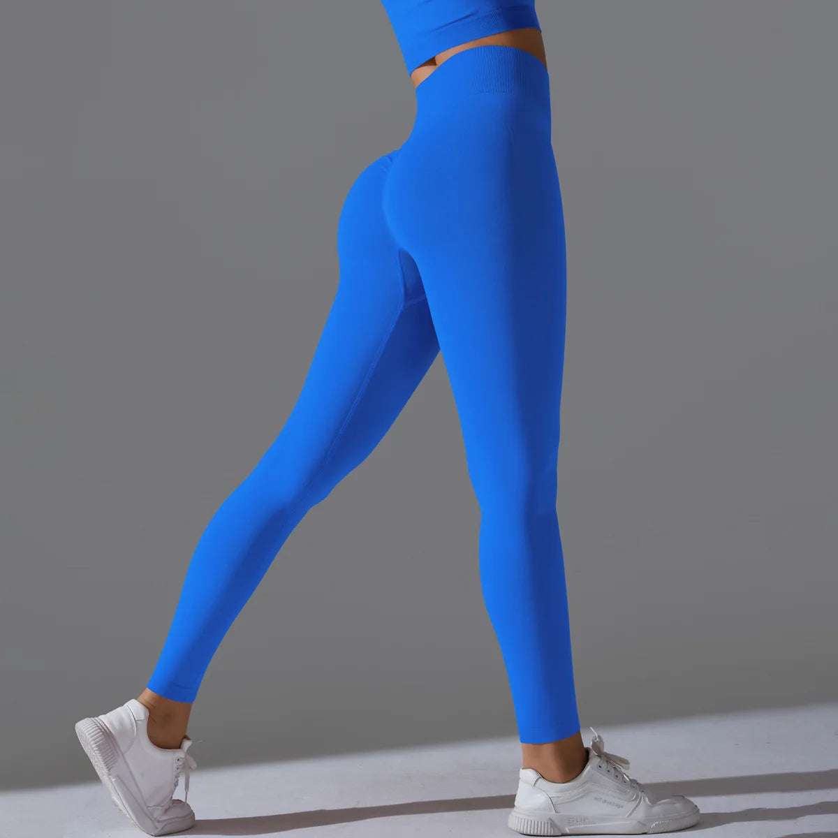 Custom Women's High-Waist Yoga Pants Recycled Fashionable Leggings Elastic Waist for Tik Tok Scrunch Leggings for Sportswear