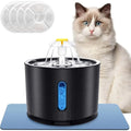 OEM Private Label Brand Hot Selling Eco-Friendly Stainless Steel Automatic Cat Pet Water Drink Fountain 2.5L Charge