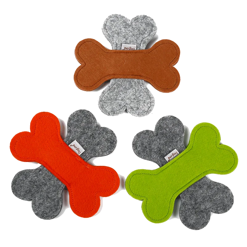 Good Quality New Arrival Pet Dog Anxiety Toy Cheap Nature Felt Bite Resistant Dart Toys