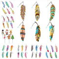 LS New Creative 6pcs/set Single-Sided Diamond Bookmark PVC Printed Classic Style DIY Diamond Painting Tool Package