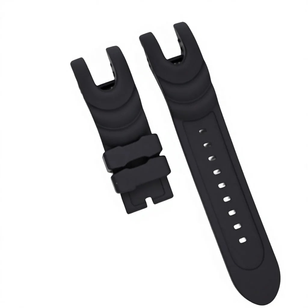 For INVICT RESERVE COLLECTION VENOM 6110 Sport 26mm Waterproof Rubber Watch Band Strap