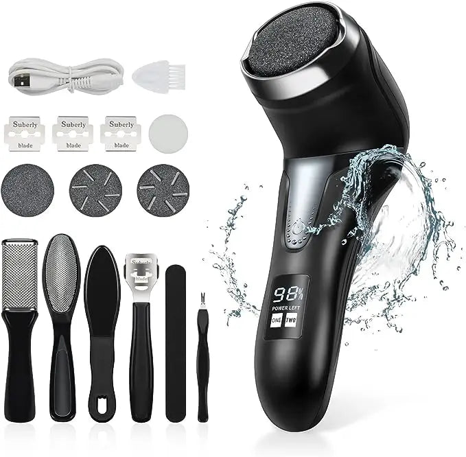 New USB Charged Electric Foot File Grinding Pedicure Tools Professional Foot Care Tool Dead Hard Skin Callus Remover