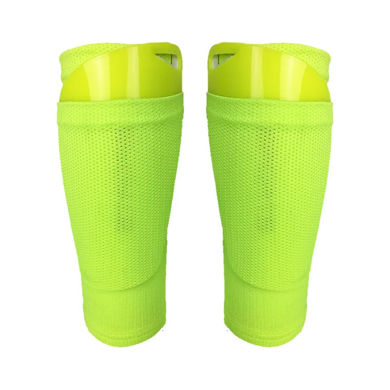 Double Layers Mesh Pocket Design Not Stuffy Washable Soccer Shinpads Football Match Muay Thai Training Foot Shin Guard Sleeve