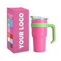 Campus Stainless Steel Water Cup Outdoor Dining With Double-Layer Vacuum Insulated Tumbler Large Capacity Travel Coffee Mug
