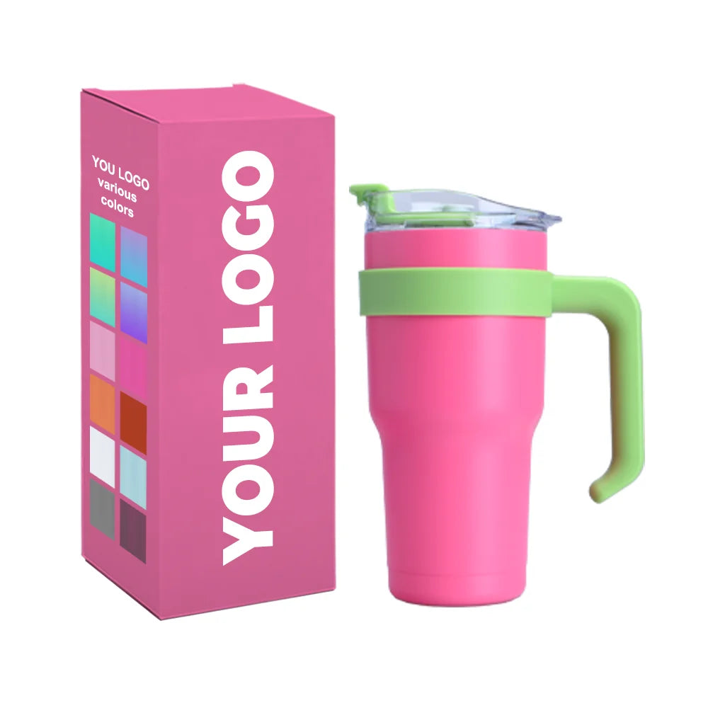 Campus Stainless Steel Water Cup Outdoor Dining With Double-Layer Vacuum Insulated Tumbler Large Capacity Travel Coffee Mug
