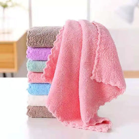 Hot Sale Household Cleaning Tools Rags Microfiber Hand Towel Home Custom Rags Cloth Towel for Kitchen Cleaning