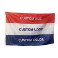 Wholesale 3*5FT Custom Logo Flags 100% Polyester Democratic National Flag Digital Printing All Sizes Promotional Banners