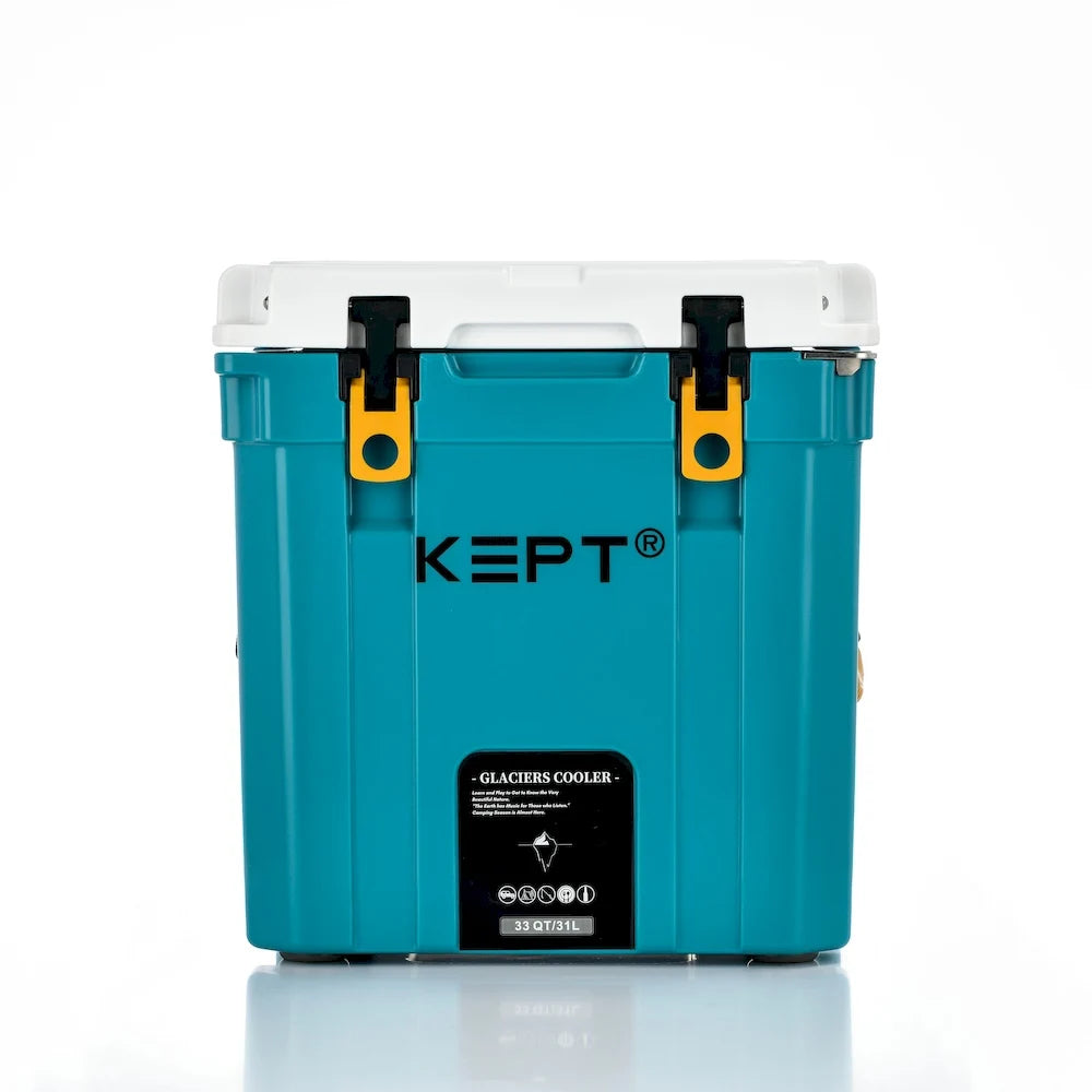 Factory Wholesale 33qt PE Multi-Functional Car Cooler Box for Camping and Storing Drinks & Food