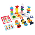Ce Cpc Wooden Little Bear Shape Wrapped Montessori Early Education Shape Color Cognition Matching Enlightenment Toy For Children