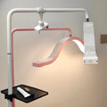 Hot Selling FOSOTO 30Inch Half Moon Lamp for Eyelash Extensions Magnifying Lamp Beauty Salon Light with Lash Tray for Tattoo Spa