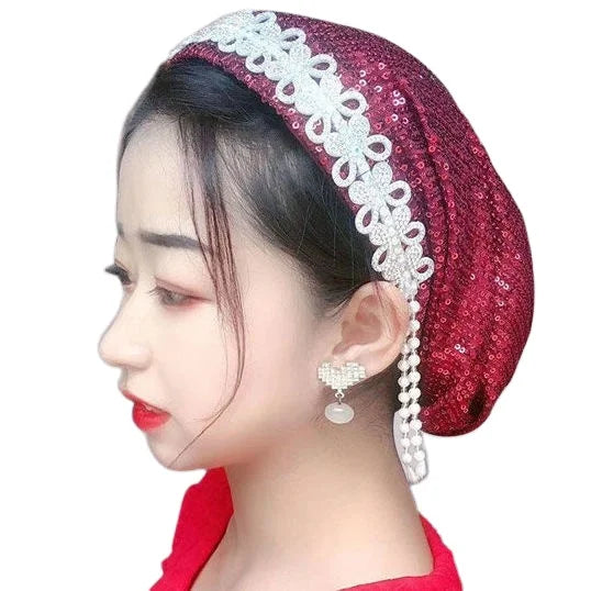 New Design Fashion Muslim Turban Hat Islamic Lightweight Breathable July Headband Cap Hijabs