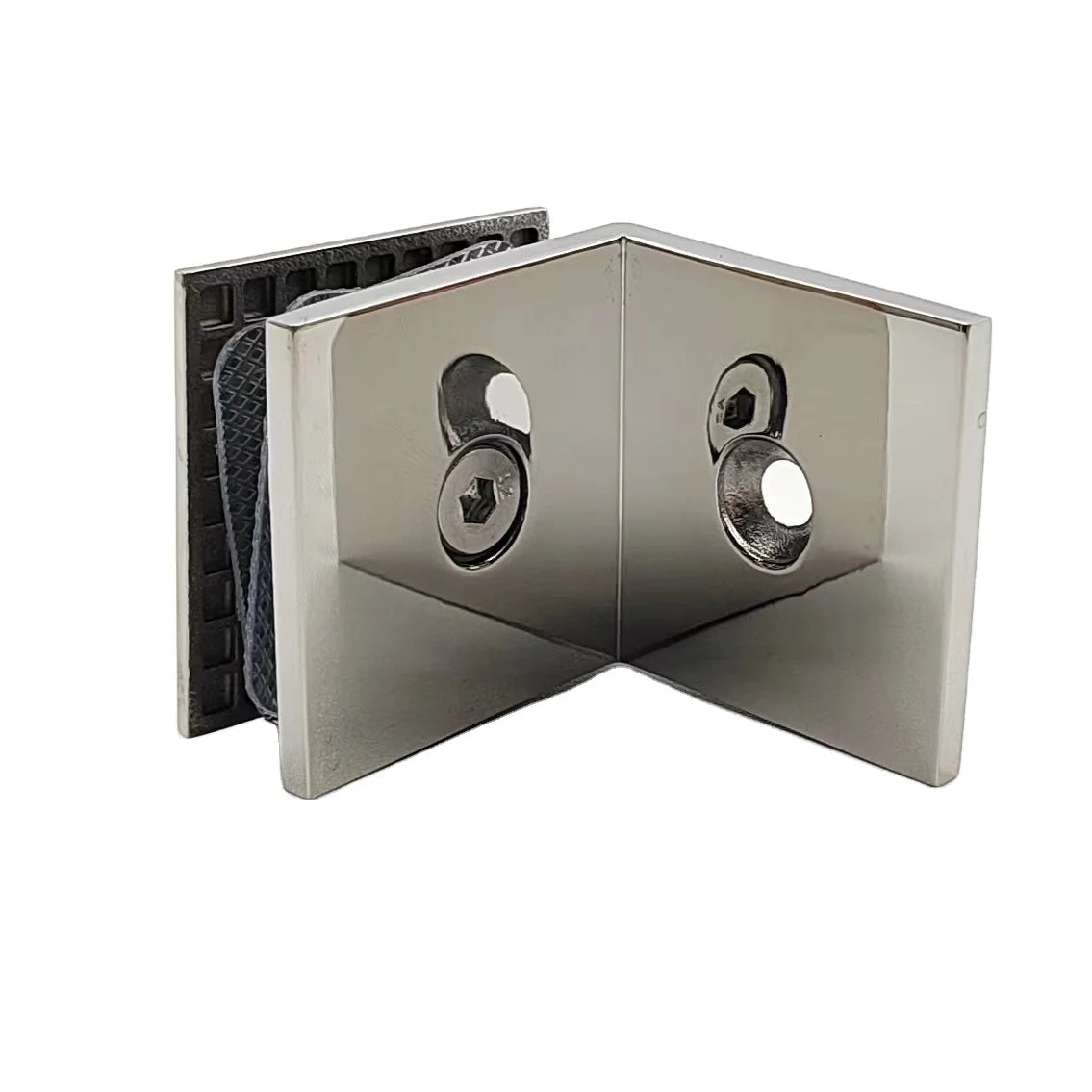 304 Stainless Steel 90 Degrees Single Side Glass Door Pivot Hinge Bathroom Fittings Accessories Shower Door Hinges