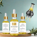 Wholesale 100% Natural Rosemary Growth Serum Hair-Loss Prevention Hair Growth Oil 30ml Biotin & VitaminE Essential Oil