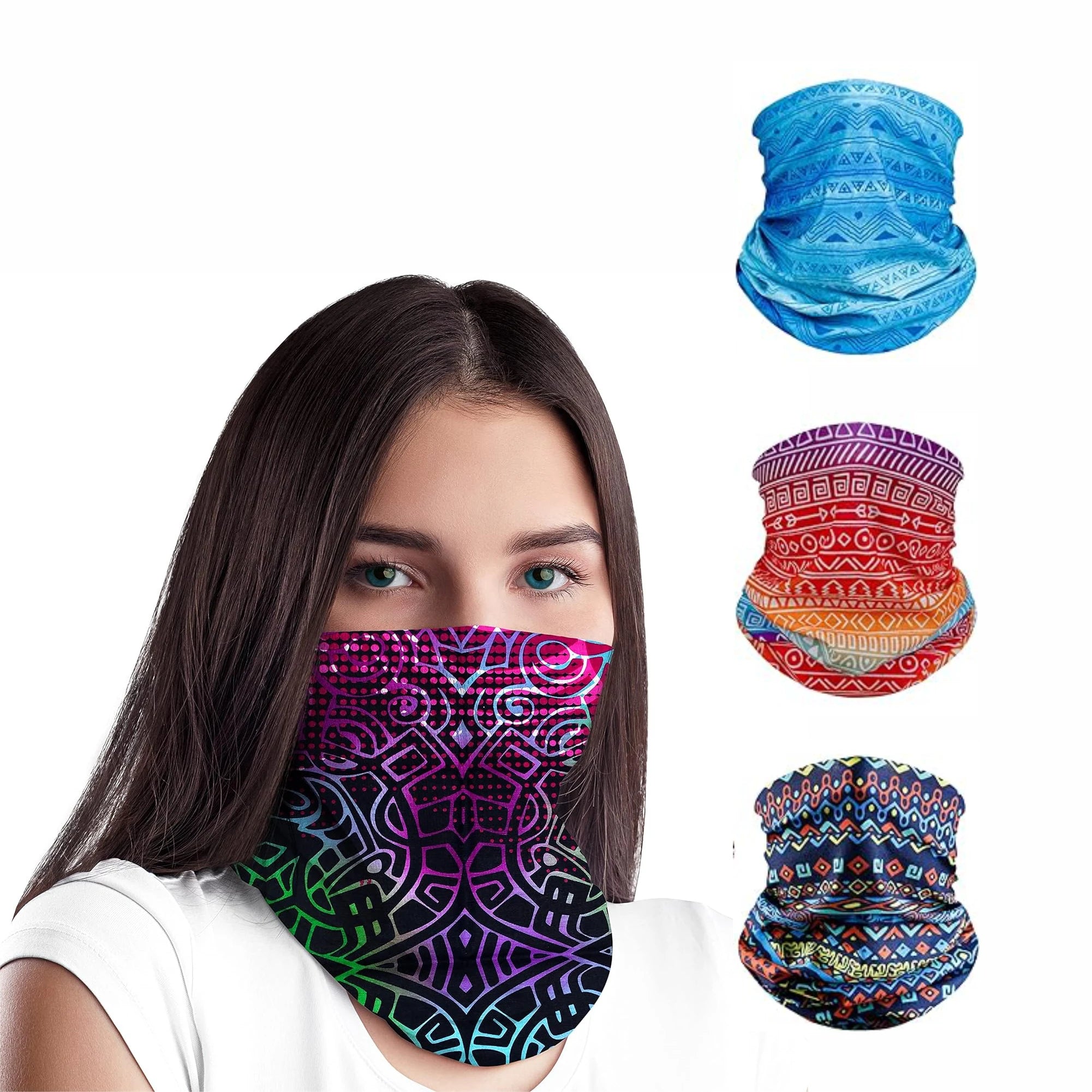 Summer Custom Breathable Cooling Sport Riding Neck Scarf for Adult