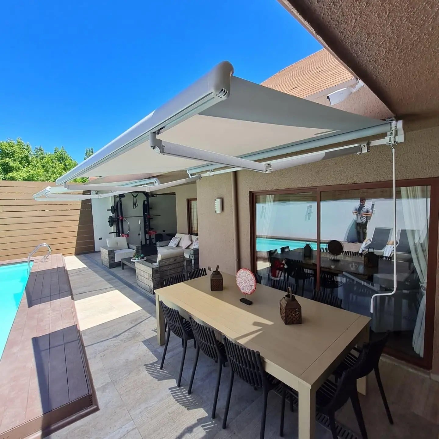 Motorized Retractable Awning Wholesale Retractable Awning