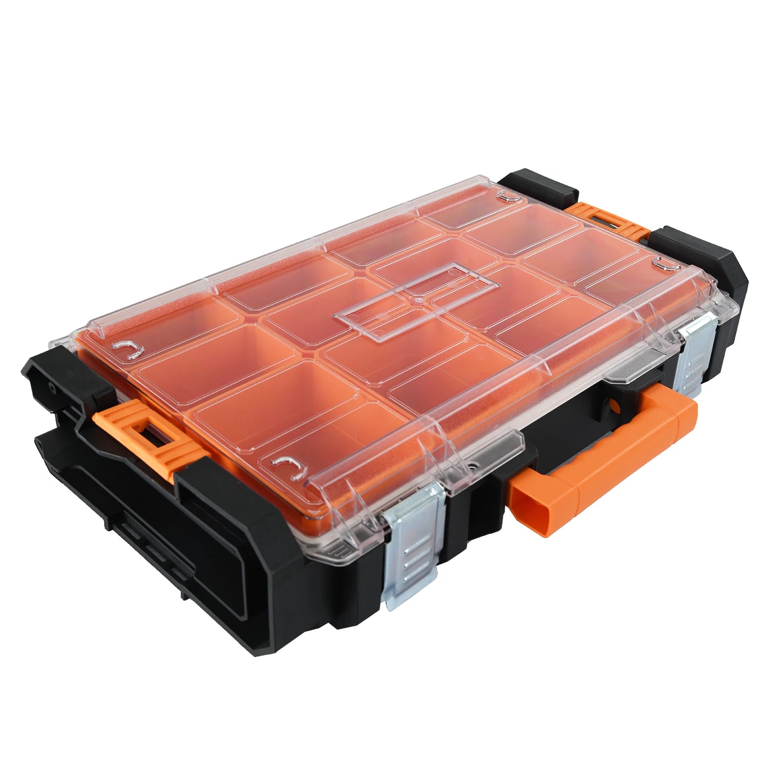 VERTAK Waterproof 12 Grid Storage Box Customized Screw Box Packaging Box with Compartments