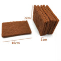 100% Natural Biodegradable Coconut Fibre Dish Kitchen Cleaning Sponge Pad