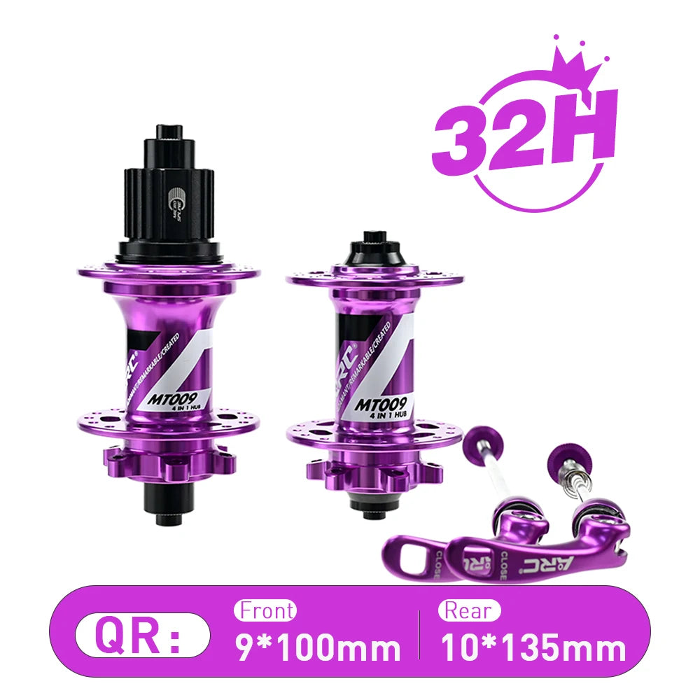 MT-009F/R Super Loud Bearing Disc Brake 100/135/142 ARC New Qr 12s Hub 6 Pawls Mtb Hub 12s Microspline Mountain Bicycle Hub
