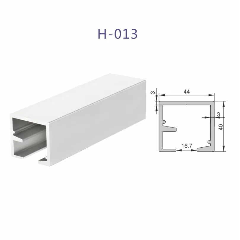 Premium Modern Aluminium Sliding Door Profiles for Apartment Wardrobe Sliding Door Rail-Furniture Fittings & Accessories