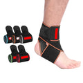 OLLAS Football Sports Strain Wraps Elastic Compression Ankle Protection Socks Sleeve Brace Ankle Support