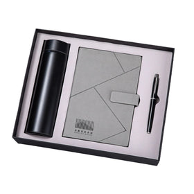 Wholesale Smart Thermos Cup Notebook Pen Sets Custom Logo Corporate Gift Set for Business Promotional VIP Gifts