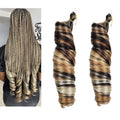 For Wave Hair-PDH1 14-24 Inches 150g Synthetic Silky Pony Curl Crochet Braids Extensions Machine Double Weft High