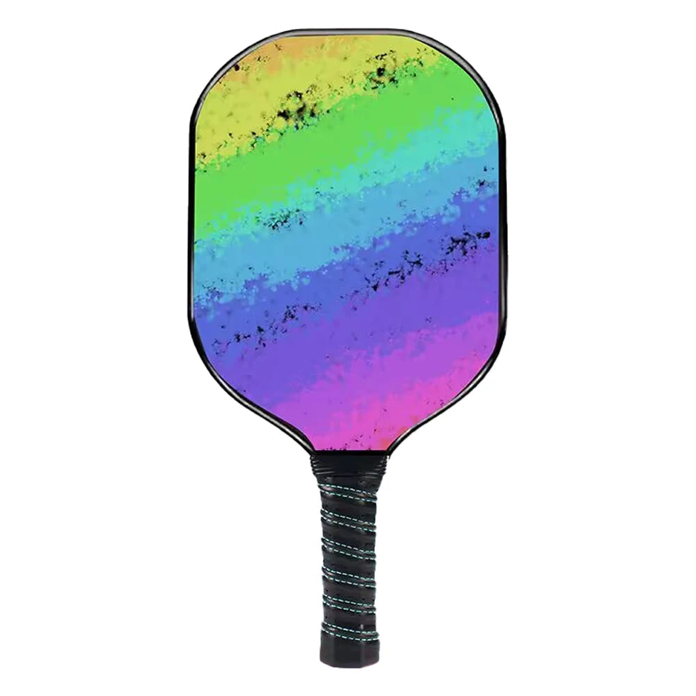 USAPA Approved Fiberglass Surface Polypropylene Honeycomb Core Pickleball Paddle Racket 235g Indoor/Outdoor Use Multi Color