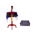 Professional Magician's Large Floating Table Stage Magic Prop Durable Wood Plastic Metal Materials for Magic Tricks
