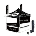 Portable 6-Person Aluminum Tent with Retractable Club Tent and Accessories 10x20 Event Advertising Tent Poles and Awnings