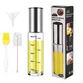 Oil Sprayer Easy to Use Oil Sprayer Bottle Portable and Durable Glass Oil Bottle With Sprayer for Kitchen