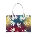 Custom Leather Woment's Messenger Bag Print on Demand Polynesian Handbag Purse Classic Shoulder Bag Crossbody Adjustable Strap