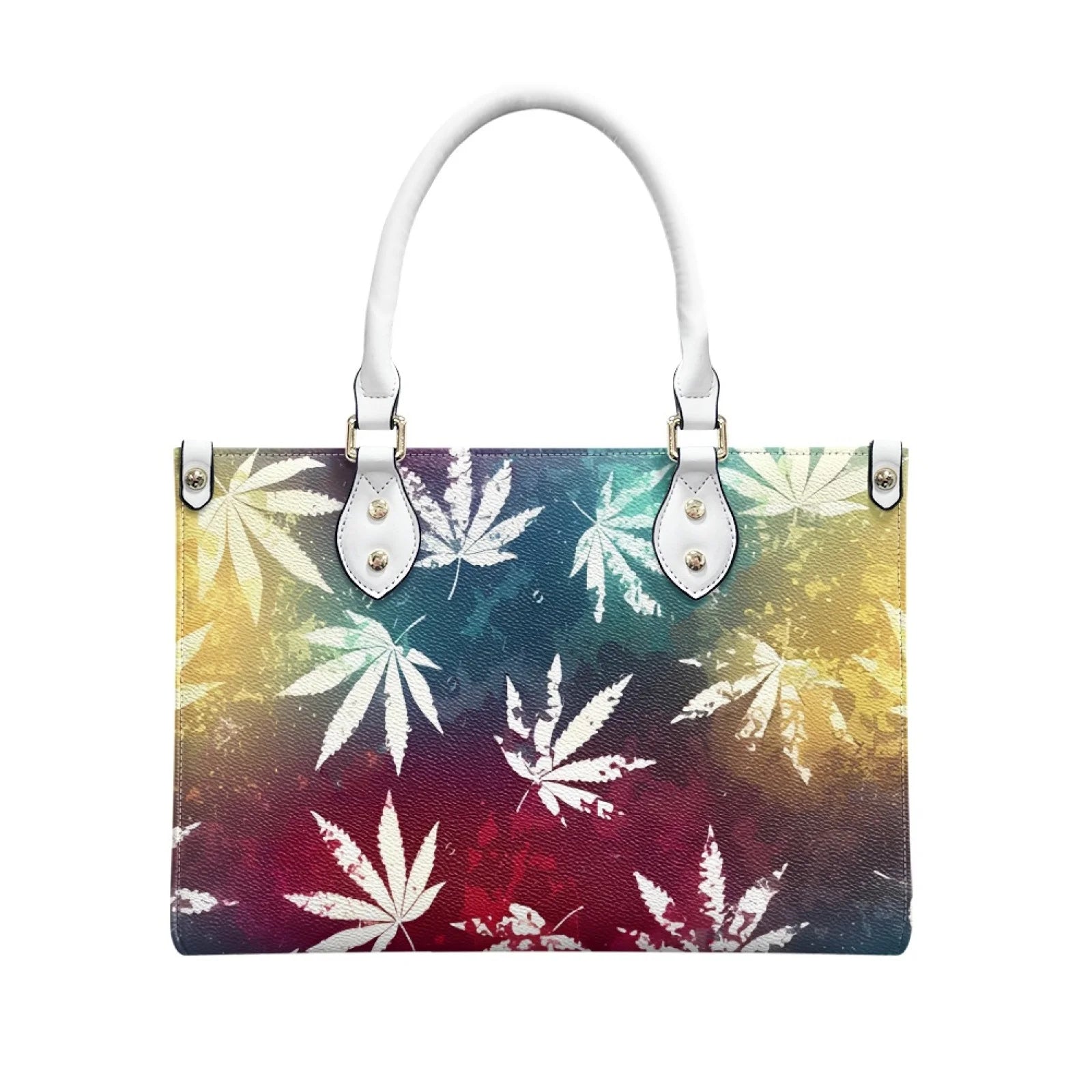 Custom Leather Woment's Messenger Bag Print on Demand Polynesian Handbag Purse Classic Shoulder Bag Crossbody Adjustable Strap