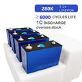 Ukraine Poland Eu Stock 3.2V 100Ah 105Ah 200Ah 320Ah 280Ah Lifepo4 Battery Lithium Ion Cell for PV/Home Energy Storage System