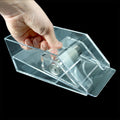 Casino Grade clear Acrylic Dealer Shoe Roller Black Jack Dealer Shoe Wheels for Casino Poker Game Accessary