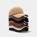 Sewingman 23SM8022 Plain Soft  Custom Solid Color Trucker Caps Suede Hats for Man