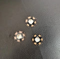 9W High Power Blue Led Chips 120-140lm 90degree Factory