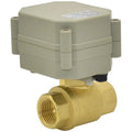 DN15 Motorized Brass Ball Valve 12v for Automatic Watering Control Valve(T15-B2-C) Flow control device