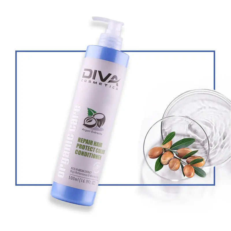 DIVA Wholesale OEM ODM Hair Care Straightening Keratin Shampoo and Conditioner Set