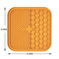 Custom LOGO Silicone Durable Dog Lick Mat Slow Cat Feeders Dog Bowl with 72 Super Suction Food
