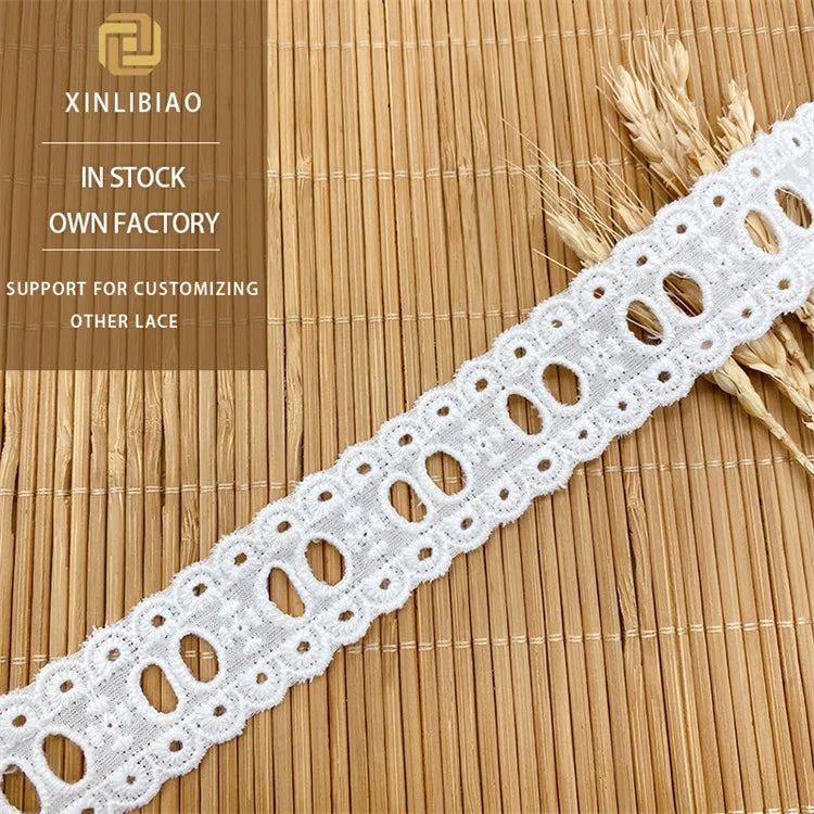 Cotton Lace Children's Clothing Sewing Embroidery Lace Accessories Multi-color Cotton Lace Trimming and Trim