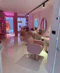 pink Color Modern Barber Salon Styling Chair Hairdressing Chair Saloon Chairs for Beauty Salon