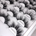 100% 3d 25mm 30mm Real Mink Fur Lashes Wholesale Natural Mink Eyelashes Full Strip Lashes