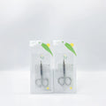 Small Stainless Steel Beauty Manicure Scissors Right-Handed Kid-friendly Curved Sharp Blade Eyebrow Haircut Beard Trimming
