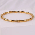 New Trends Wholesale Stainless Steel Jewelry Bracelet High Quality Classic Gold No-Fading Titanium Steel Bangles for Women Girls
