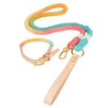 Wholesale Stocked Braided Rope Dog Collar